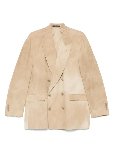 Emporio Armani ribbed blazer 