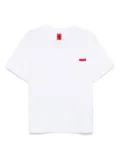 Ferrari patch-pocket cotton T-shirt - White