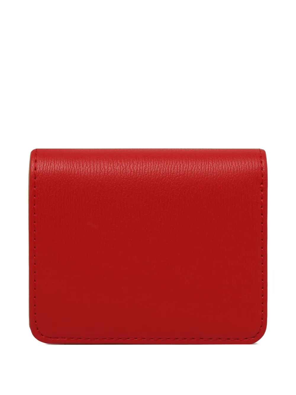 Love Moschino Portemonnee met logoplakkaat - Rood