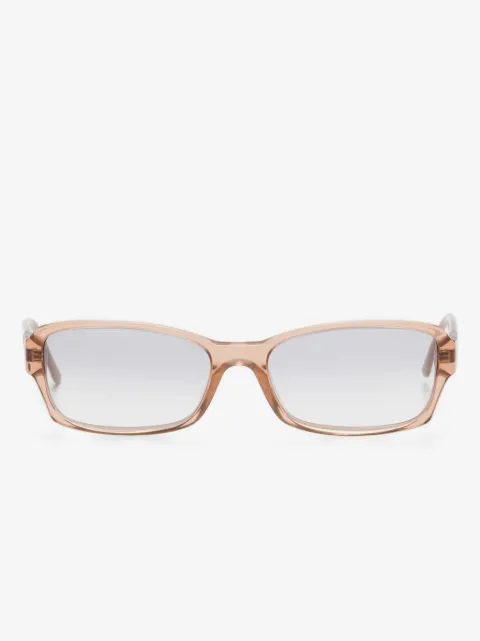 Bvlgari Pre-Owned Sonnenbrille mit eckigem Gestell