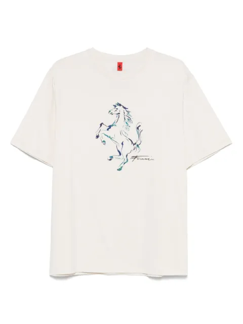 Ferrari Prancing Horse-graphic T-shirt