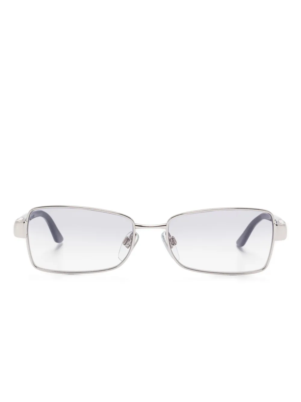 Bvlgari Pre-Owned crystal-embellished sunglasses | Silver | Image 1