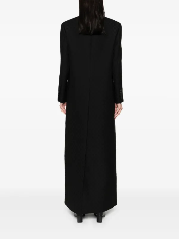 Gucci ダブルコート | ブラック | FARFETCH JP