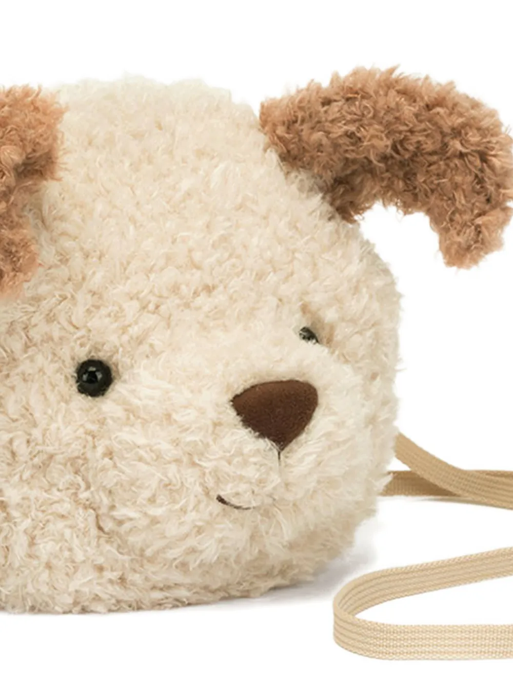 Jellycat Little Pup tas Beige