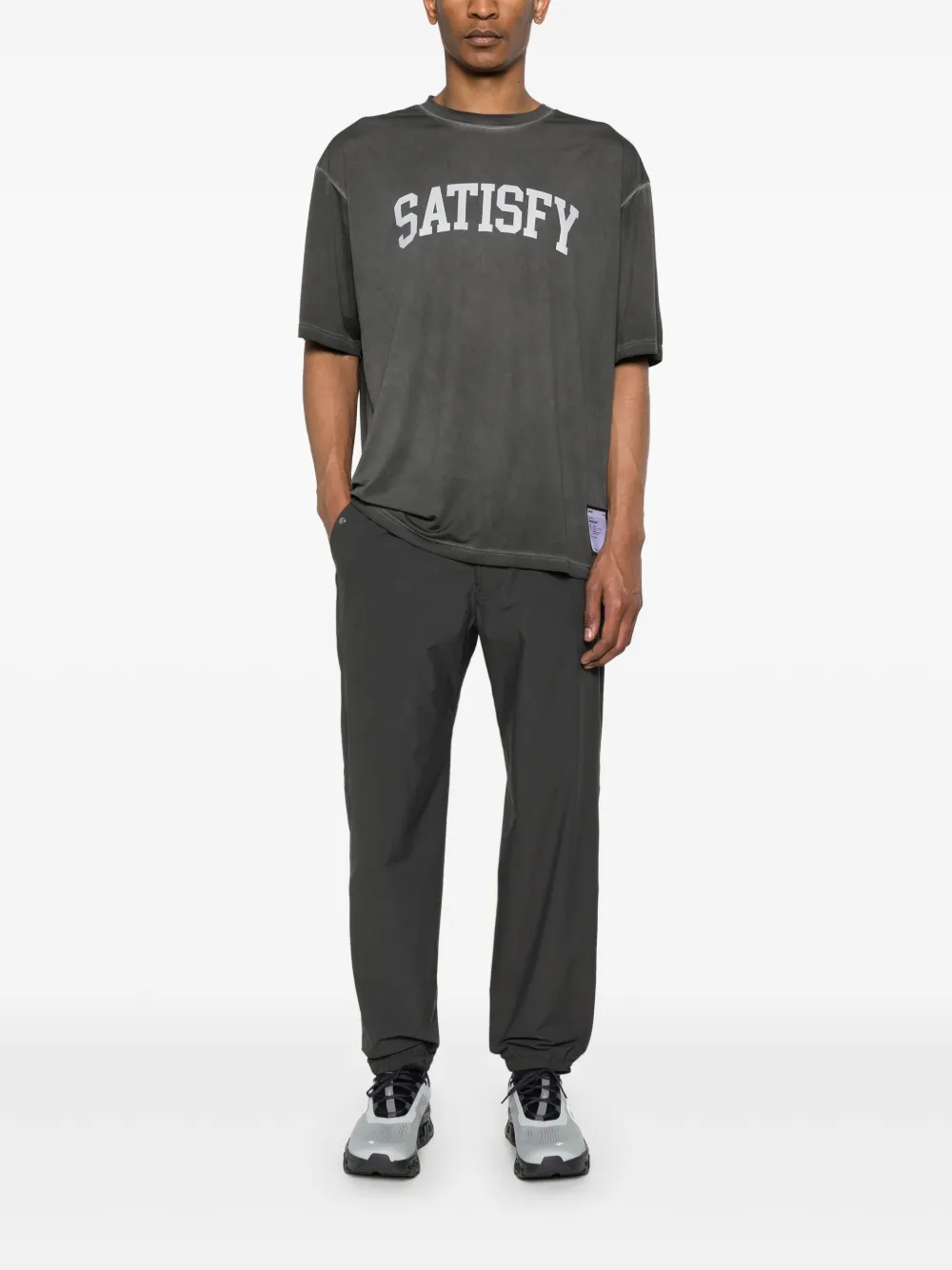 Satisfy AuraLite™ T-shirt - Zwart