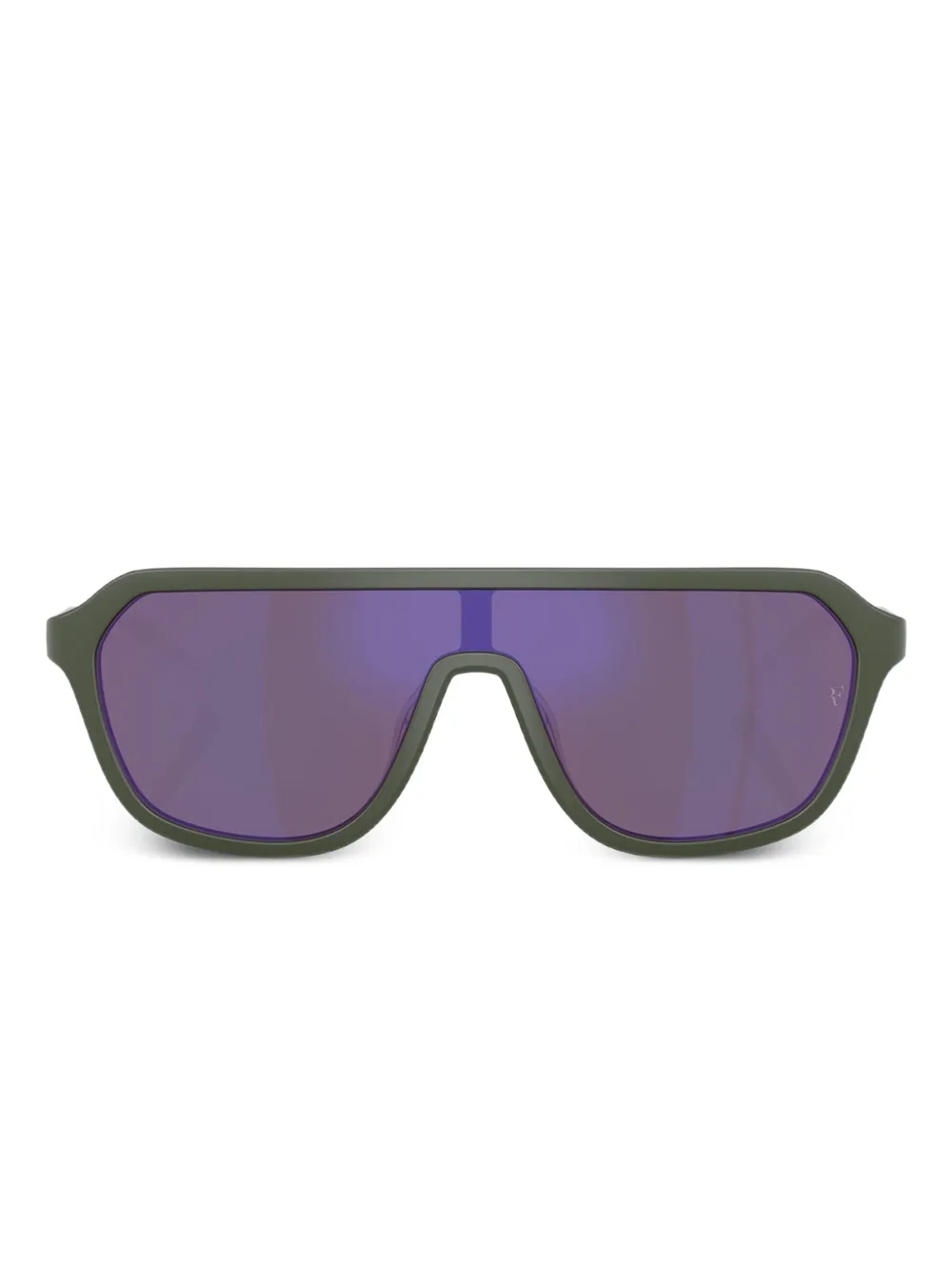 Oliver Peoples Occhiali da sole geometrici - Verde