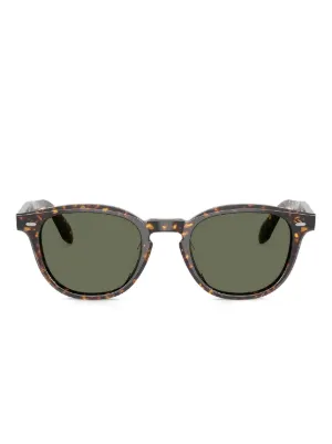 OLIVER PEOPLES サングラス　81240808N09S Oliver Peoples N.08 Sun トータスシェル サングラス | ブラウン