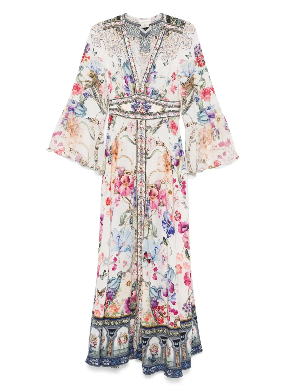 Camilla Monserrate Magic maxi-jurk Wit