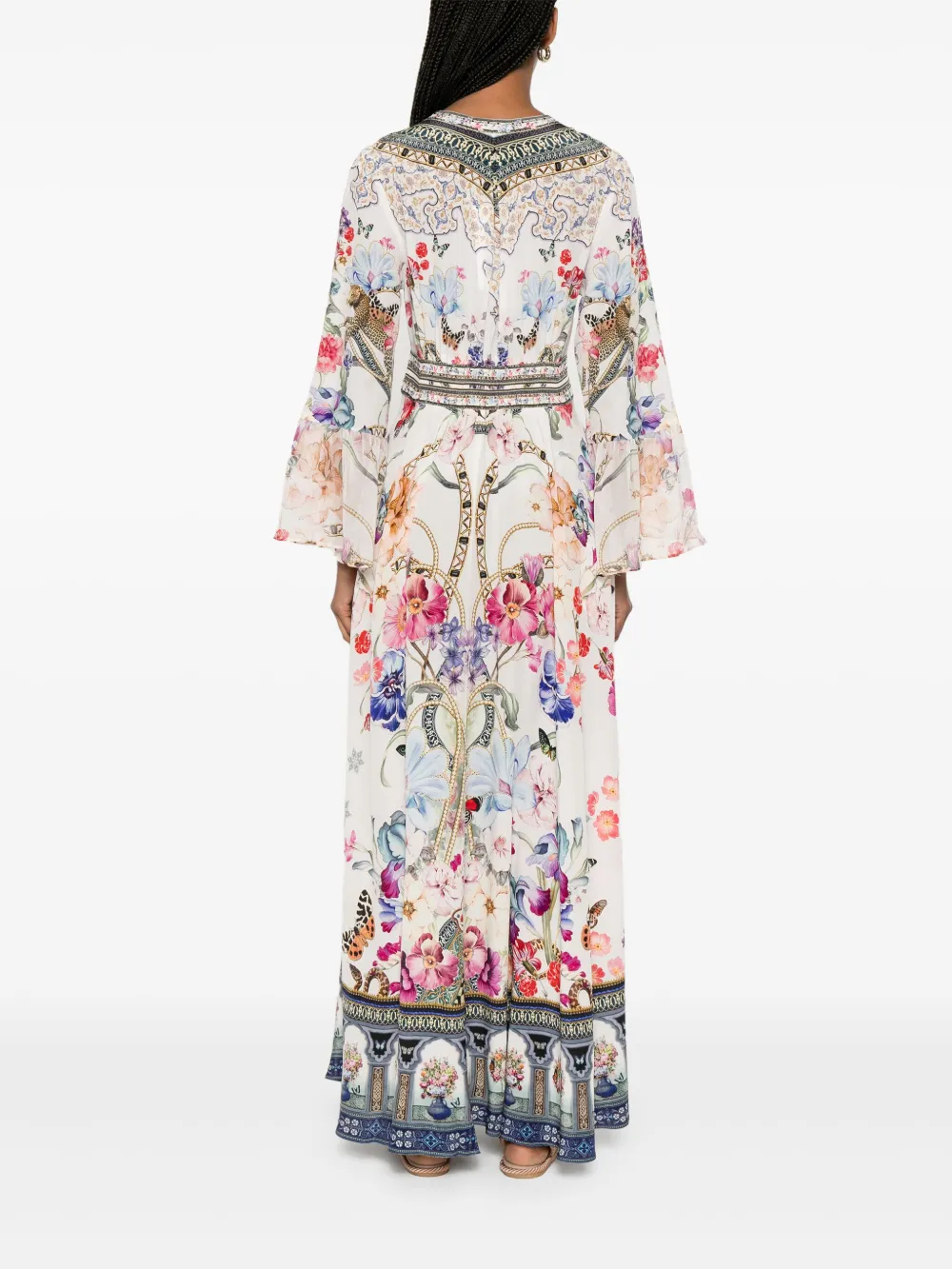 Camilla Monserrate Magic maxi-jurk Wit