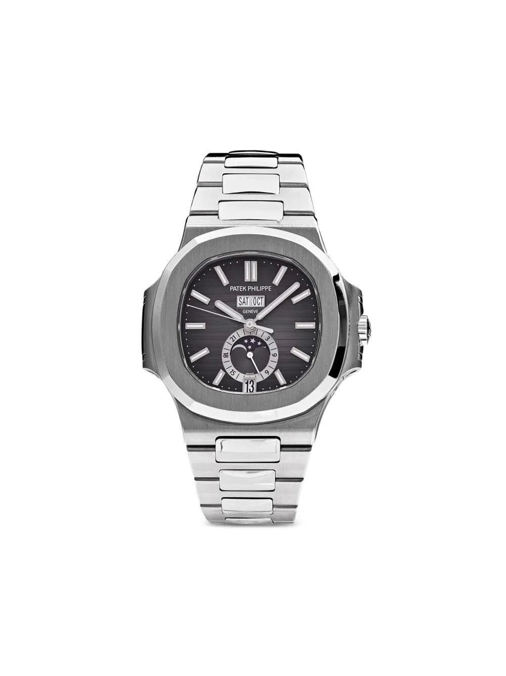 Patek Philippe Pre-Owned 2017 Nautilus 41mm | Black | Image 1