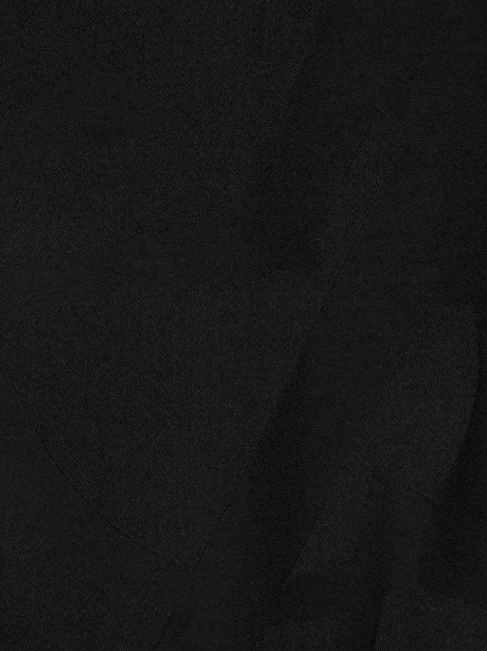 Saint Laurent YSL monogram-pattern scarf Zwart