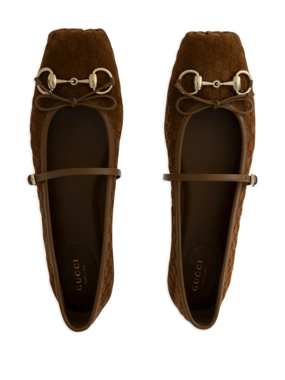 Gucci Horsebit ballet flats Brown