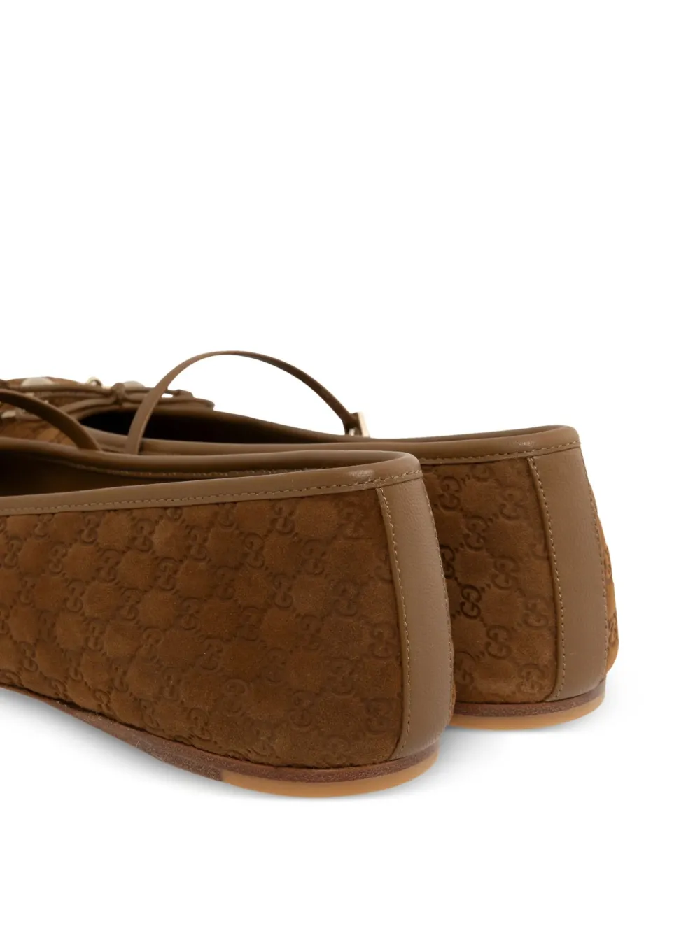 Gucci Horsebit ballet flats Brown