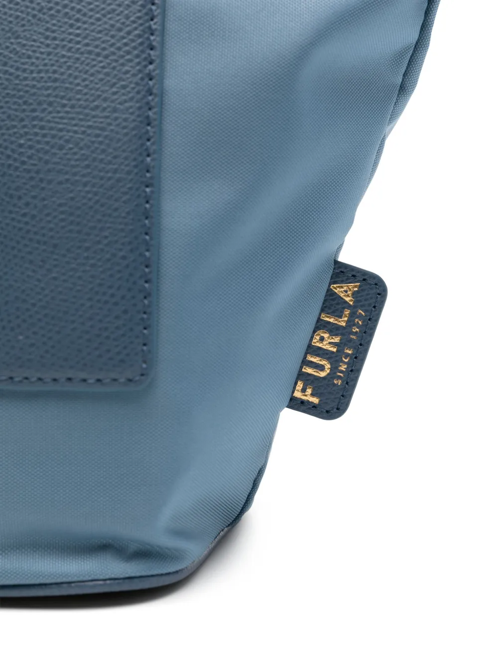 Furla Piuma kleine shopper Blauw