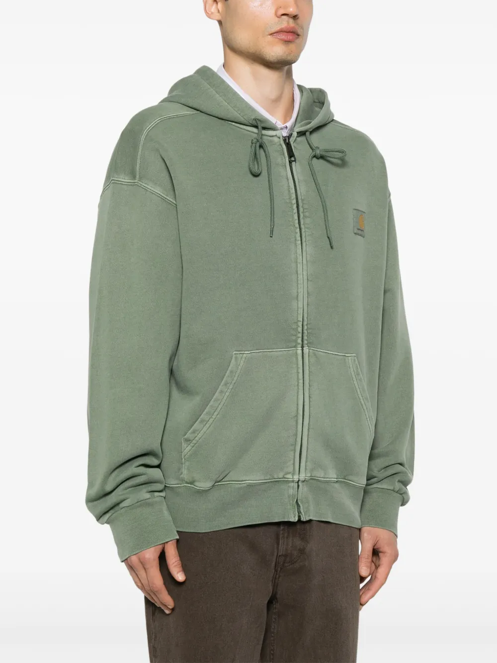 Carhartt WIP Nelson hoodie Groen