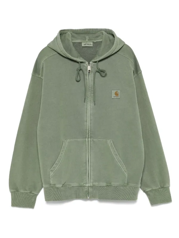 【送料&関税込】Carhartt Nelson Drawstring Hoodie Carhartt WIP Women's Hooded Nelson Sweatshirt | Graphite