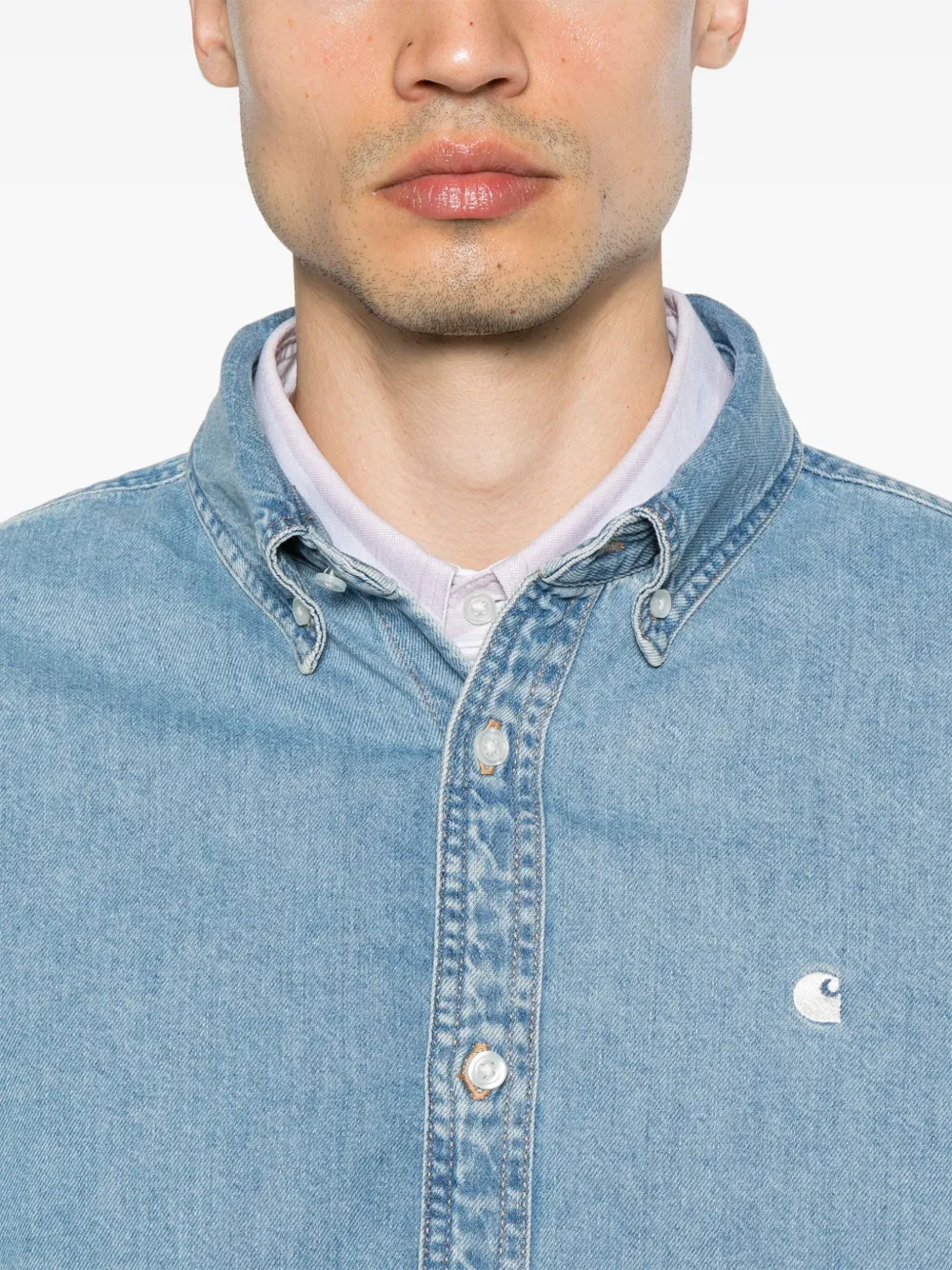 Carhartt WIP Luca overhemd Blauw