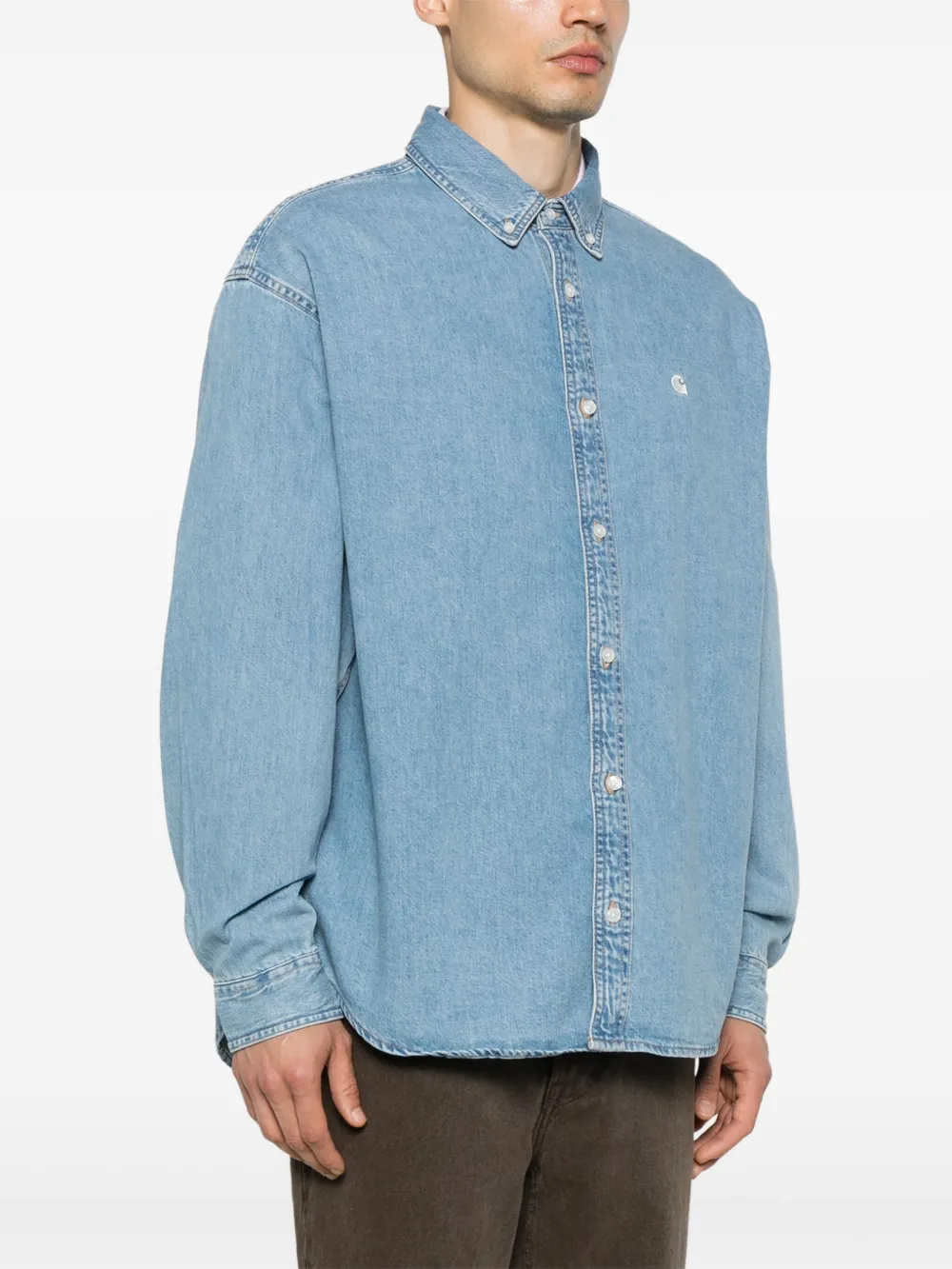Carhartt WIP Luca overhemd Blauw