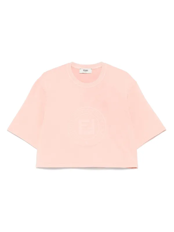 Fendi Fendi Roma T-shirt in Pink