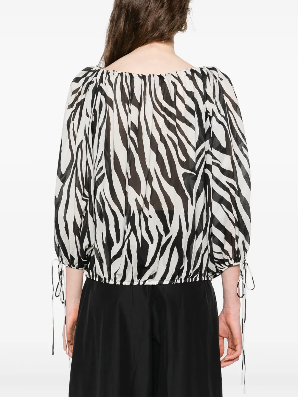 THE ANDAMANE Wilma blouse Zwart