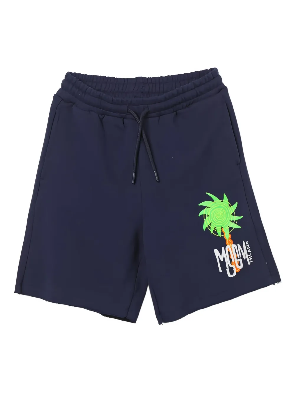 Msgm Kids' Printed Shorts