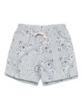 MC2 Saint Barth bandana-print swim shorts - Grey