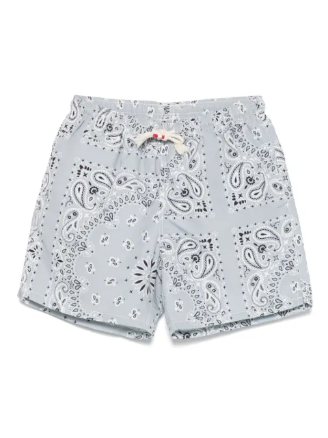 MC2 Saint Barth shorts de playa con estampado de bandana