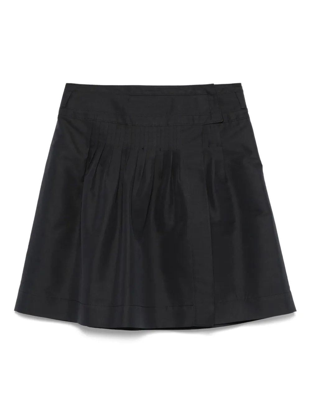 Jil Sander Pre-Owned 2000s ピンタック ミニスカート - ブルー Jil Sander Pre-Owned 2000s ピンタック ミニスカート - ブルー