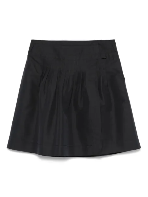 Jil Sander Pre-Owned 2000s pintuck-detailed mini skirt