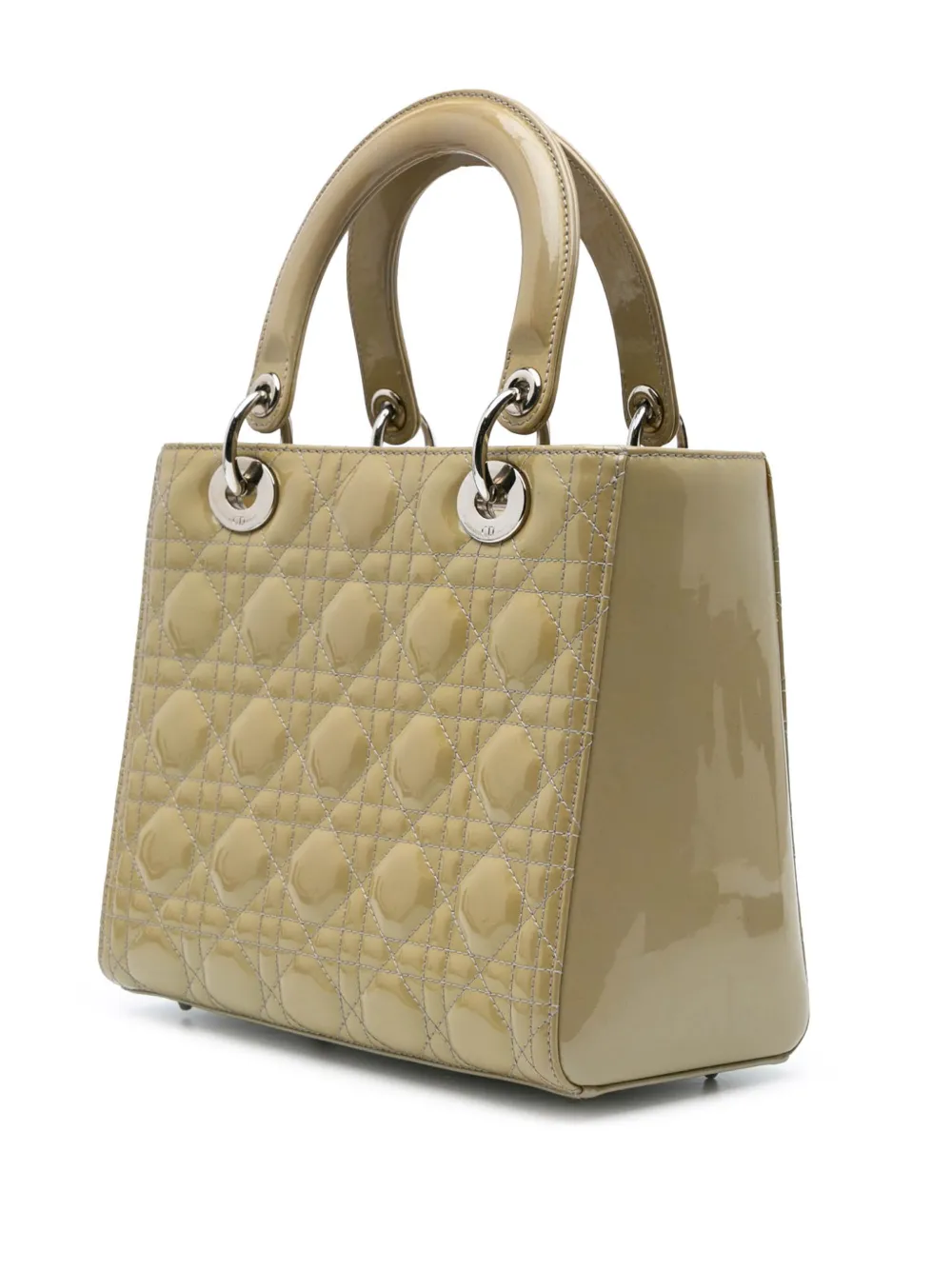 Christian Dior Pre-Owned 2012 Medium Patent Cannage Lady Dior satchel | Pre-Owned | Image 2