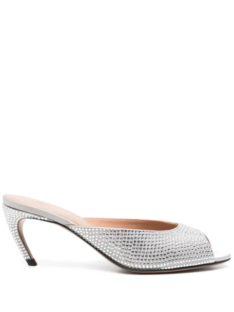 The Attico mules Ada con tacón 65mm