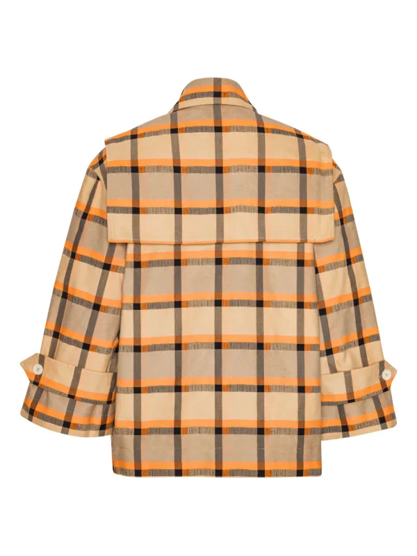 Henrik Vibskov チェック ダブルジャケット | イエロー | FARFETCH JP