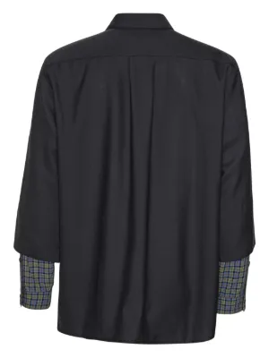 HENRIK VIBSKOV チェック柄シャツ ヘンリックヴィブスコブ Henrik Vibskov シャツ ストライプ