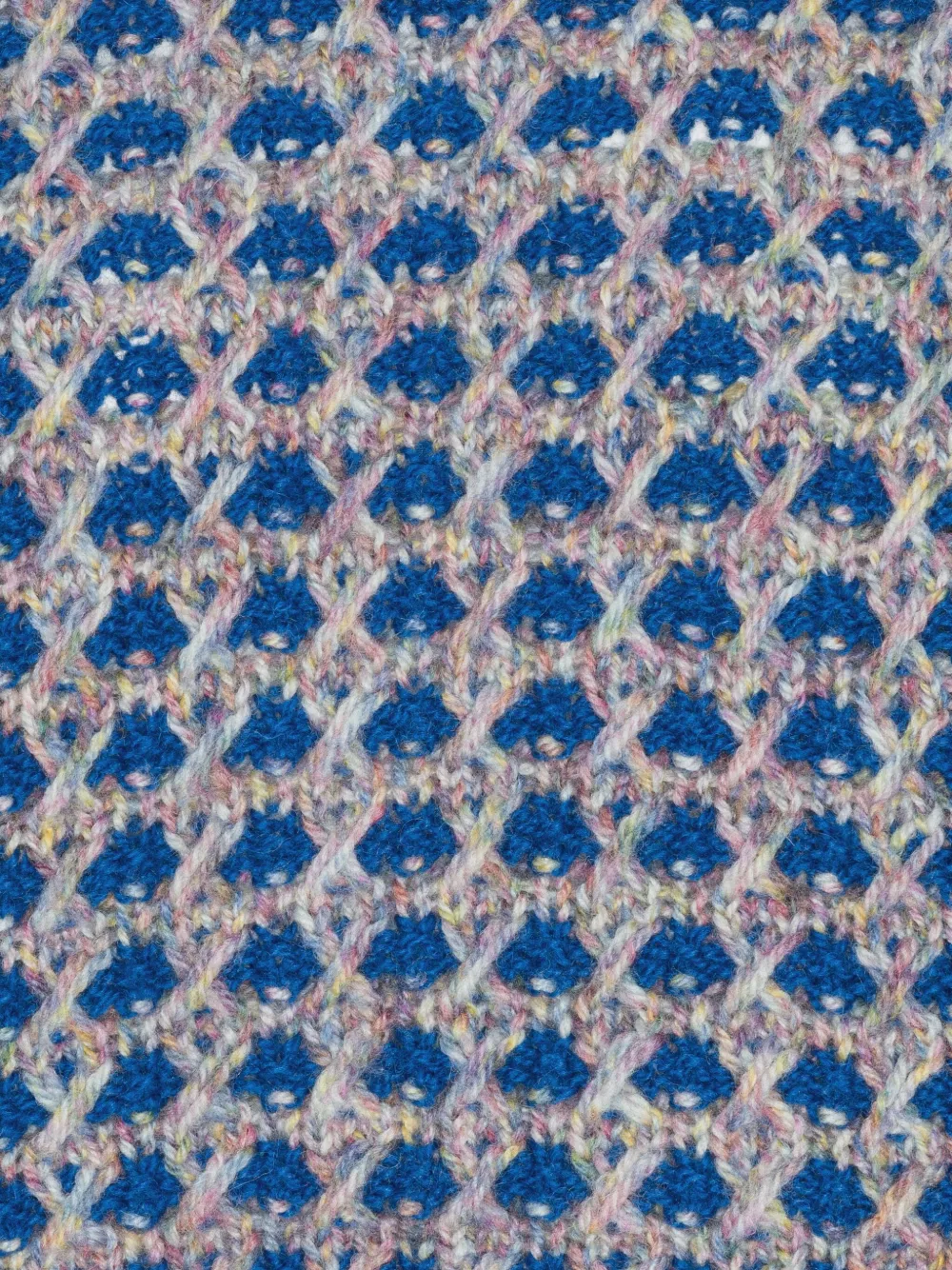 Henrik Vibskov Trui met geometrisch patroon Blauw