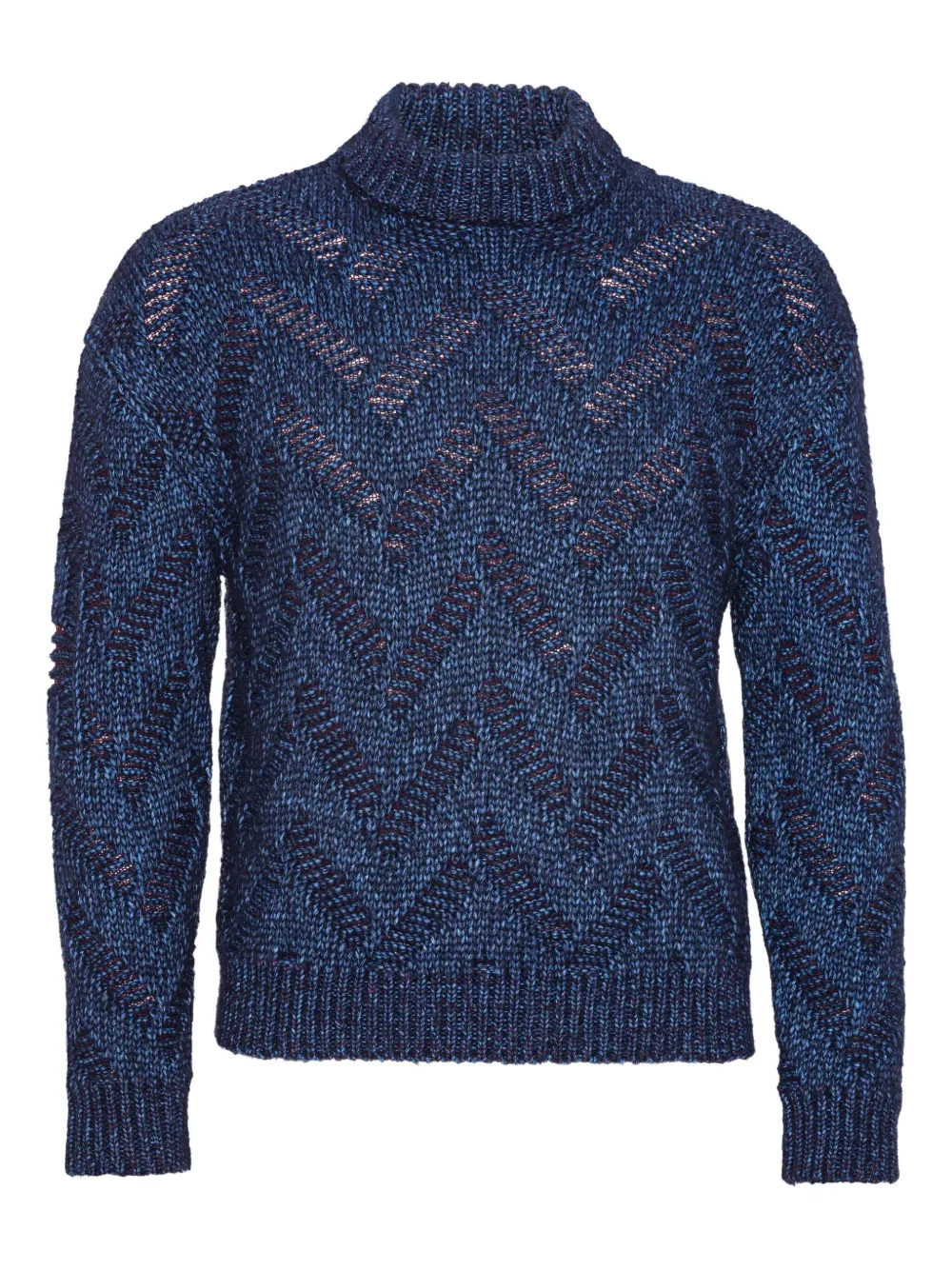 Henrik Vibskov turtleneck sweater | Blue | Image 1