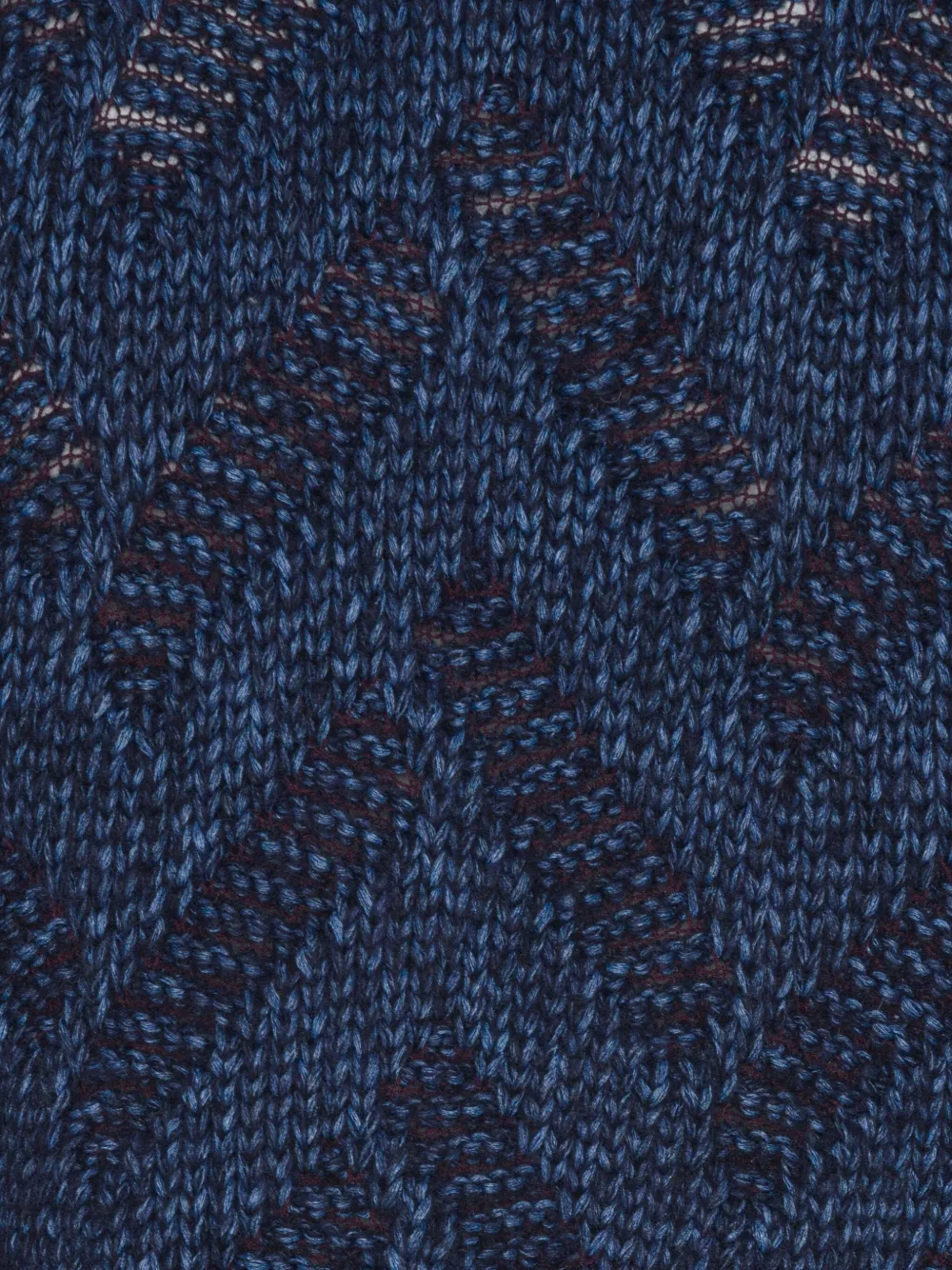 Henrik Vibskov High-neck Open-knit Sweater In Blue