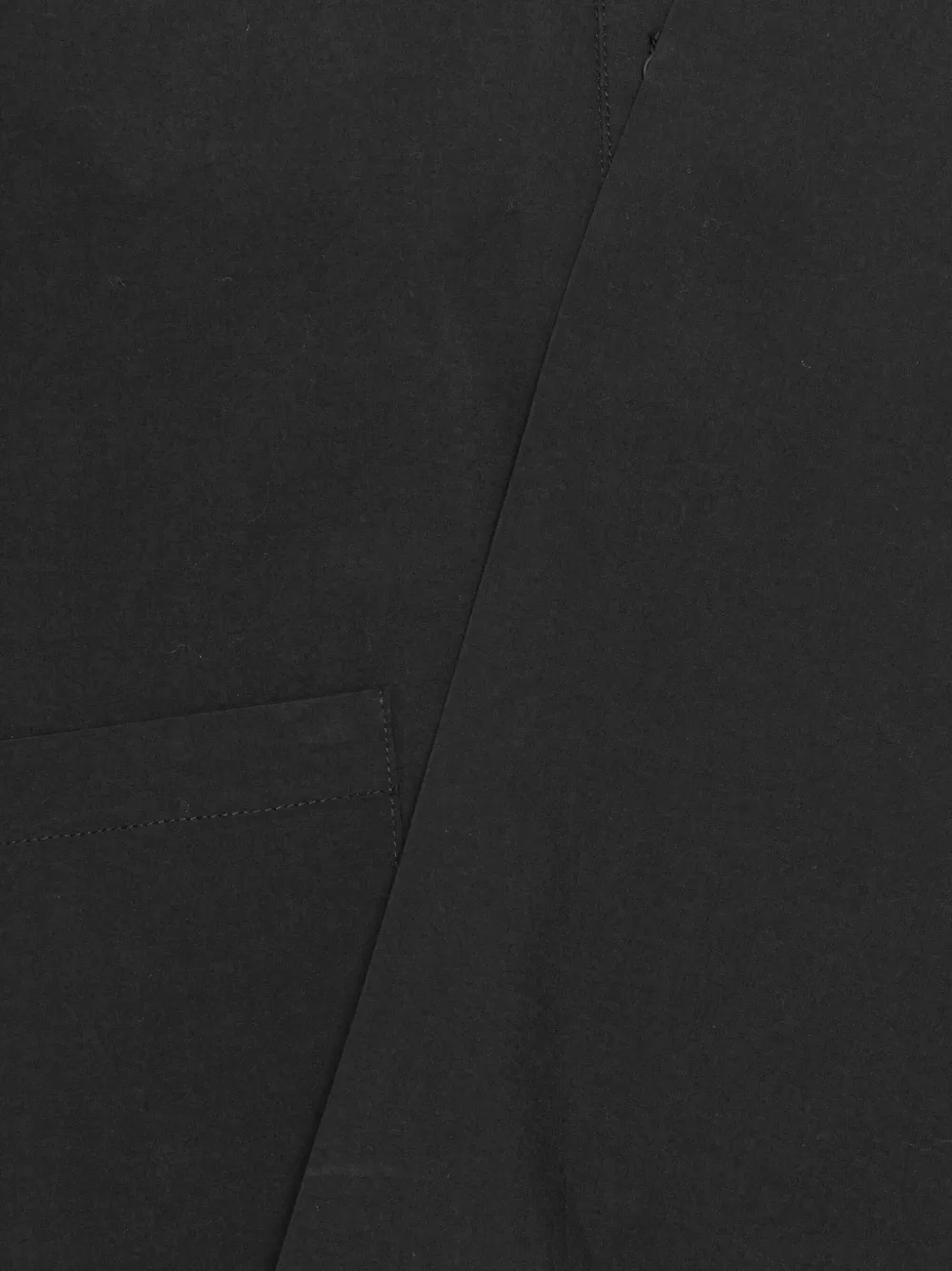 Henrik Vibskov Blouse met zak en trekkoord Zwart