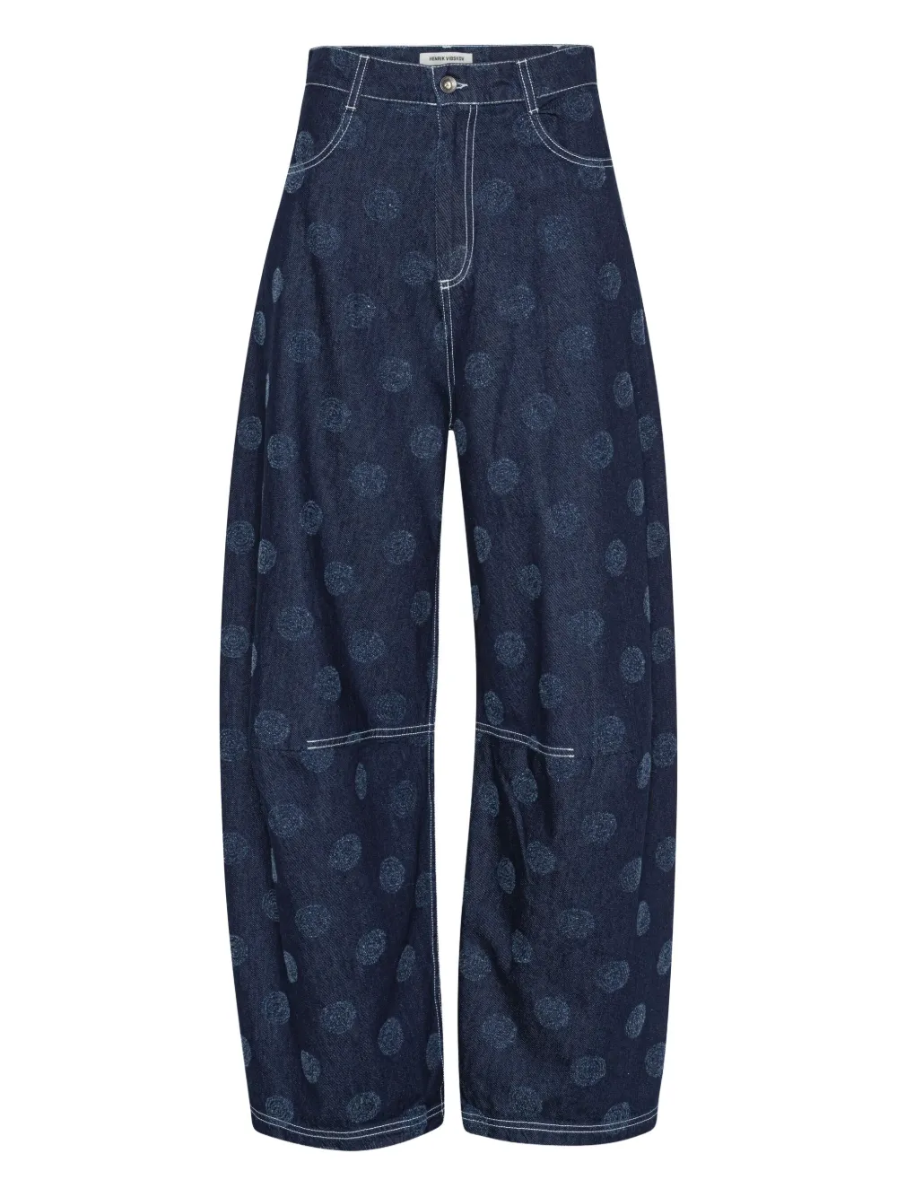 Henrik Vibskov Dart jeans met puntige neus - Blauw