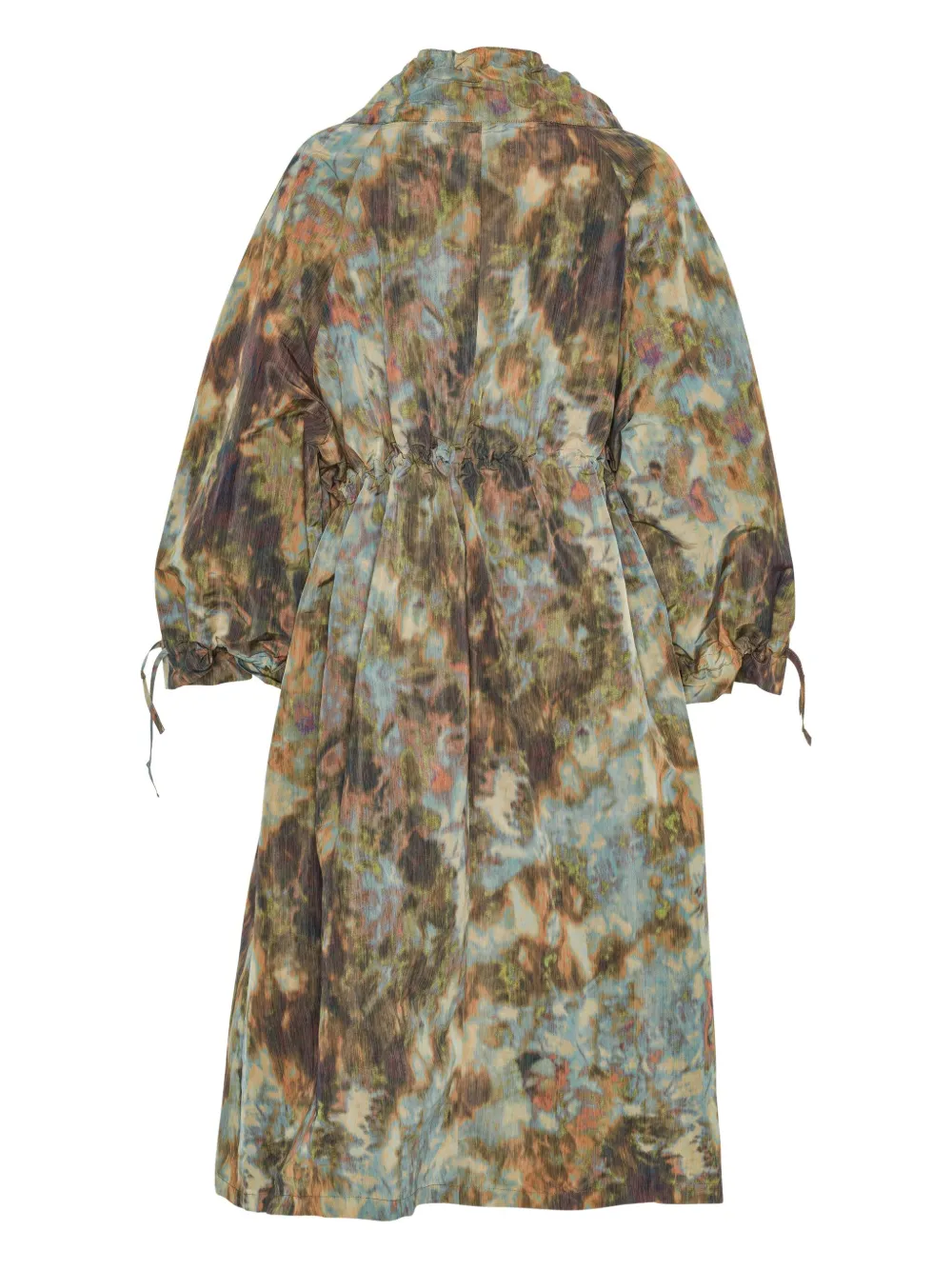 Henrik Vibskov Drawstring Button-fastening Jacket In Multi