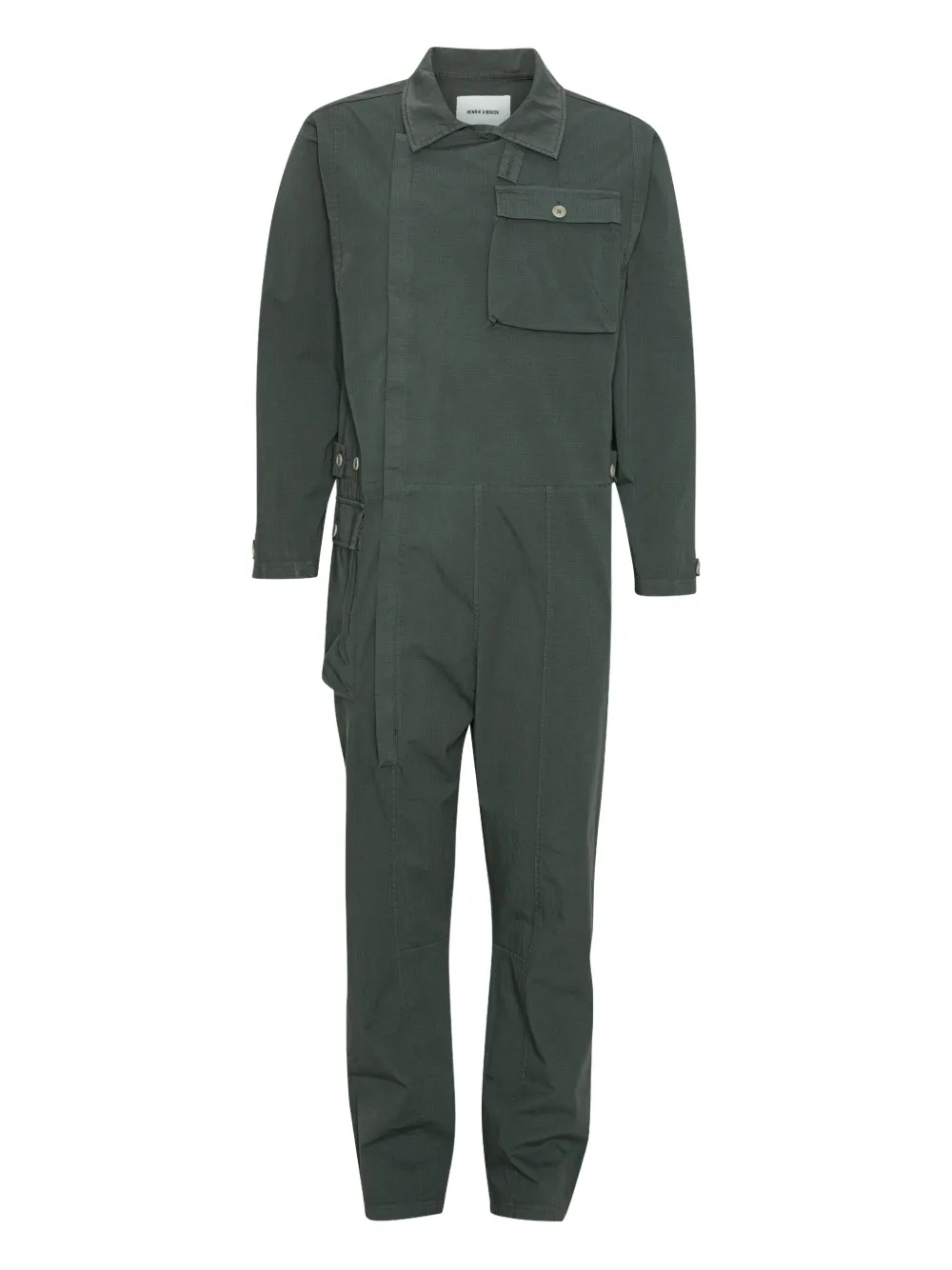 Henrik Vibskov pocket flap jumpsuit | Green | Image 1