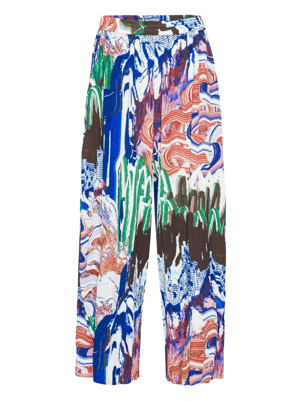 Henrik Vibskov Broek met print Blauw