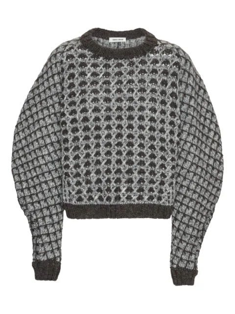 Henrik Vibskov textured long-sleeve sweater