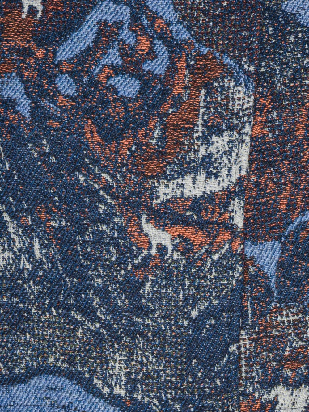 Henrik Vibskov Jack van katoen-wolblend Blauw