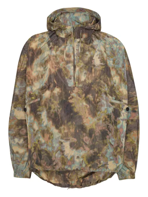 Henrik Vibskov camouflage-print half-zip hoodie