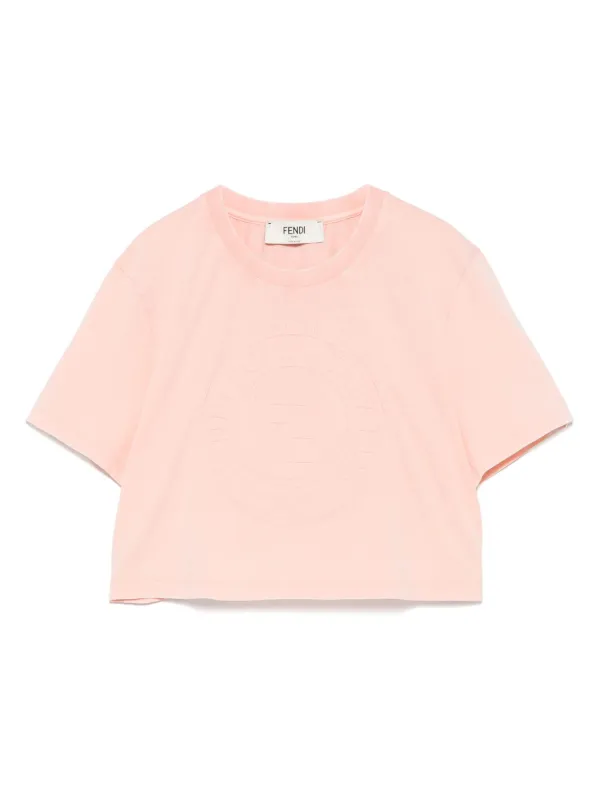 Fendi Fendiroma T-shirt in Pink