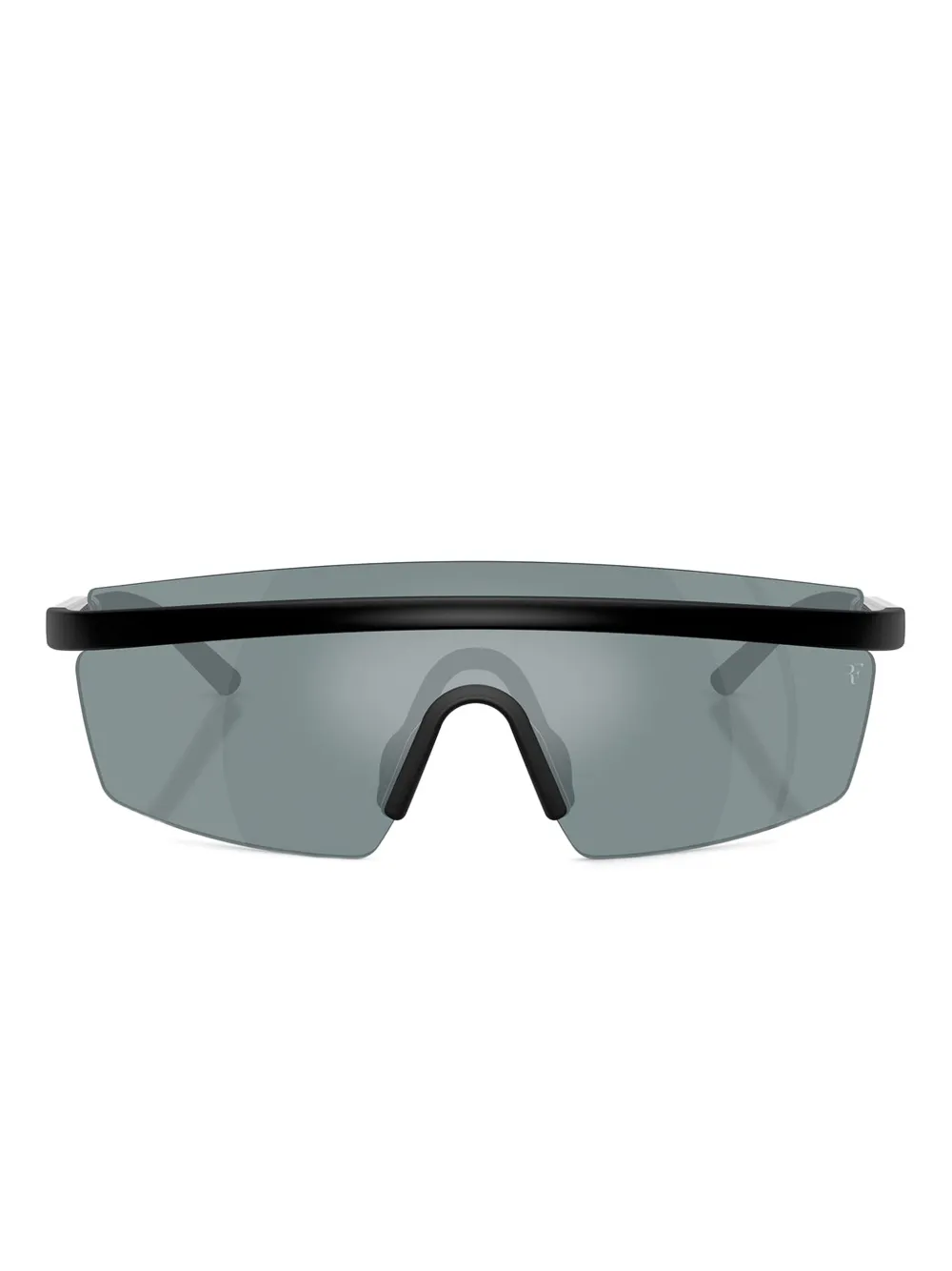 Oliver Peoples Occhiali da sole R-4 a mascherina - Nero