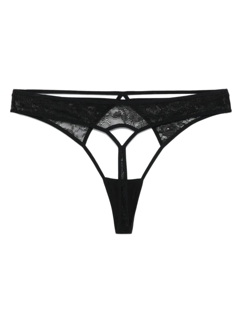  Marlies Dekkers Lace Thong - Black 