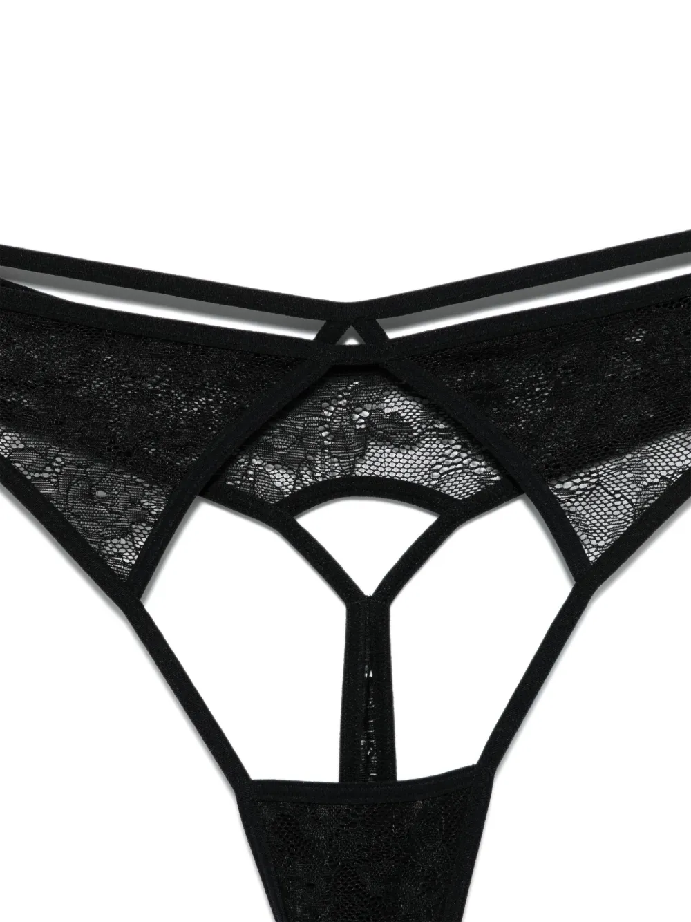  Marlies Dekkers Lace Thong - Black 