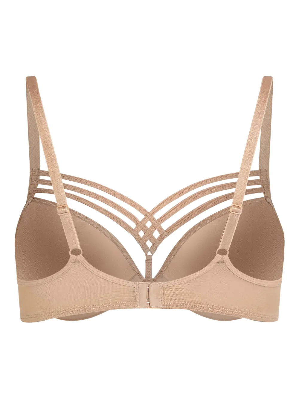 Marlies Dekkers Padded Push-up Multi-strap Bra In Neutral