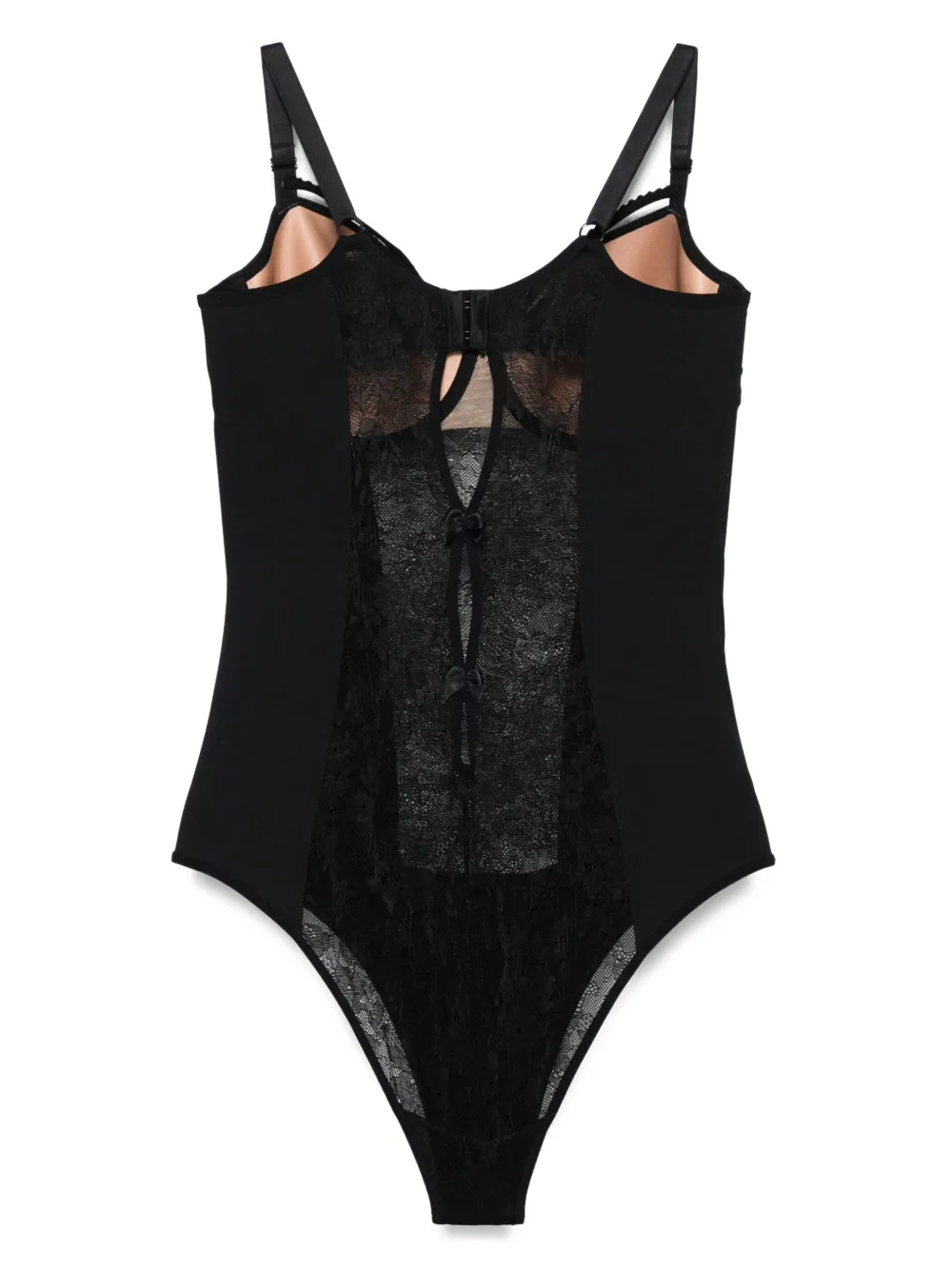 Marlies Dekkers Kanten body - Zwart